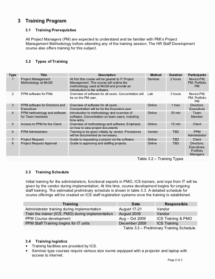 Training and Development Plan Example Luxury Coaching Plan for Employee Management Reportthenews123