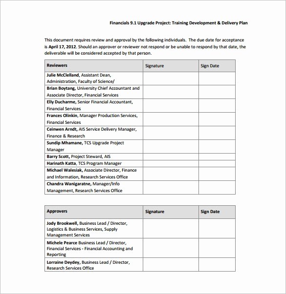 Training and Development Plan Example New 29 Training Plan Templates Doc Pdf