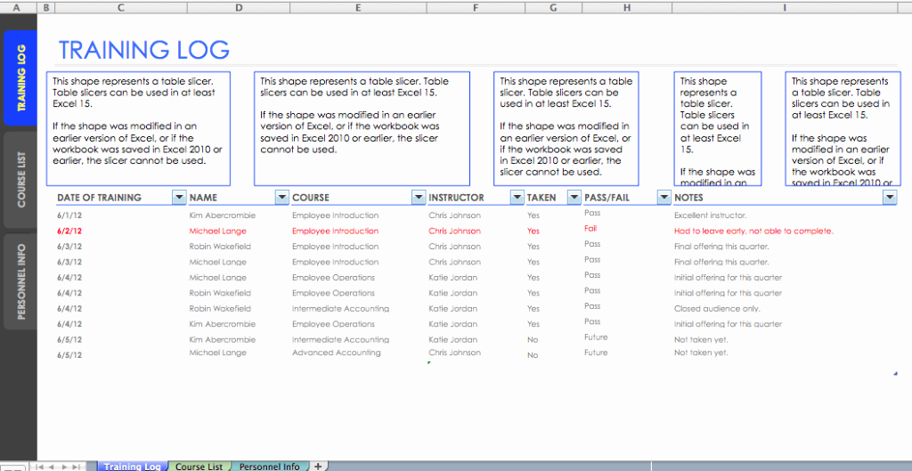 Training Checklist Template Excel Beautiful Employee Training Record Template Excel