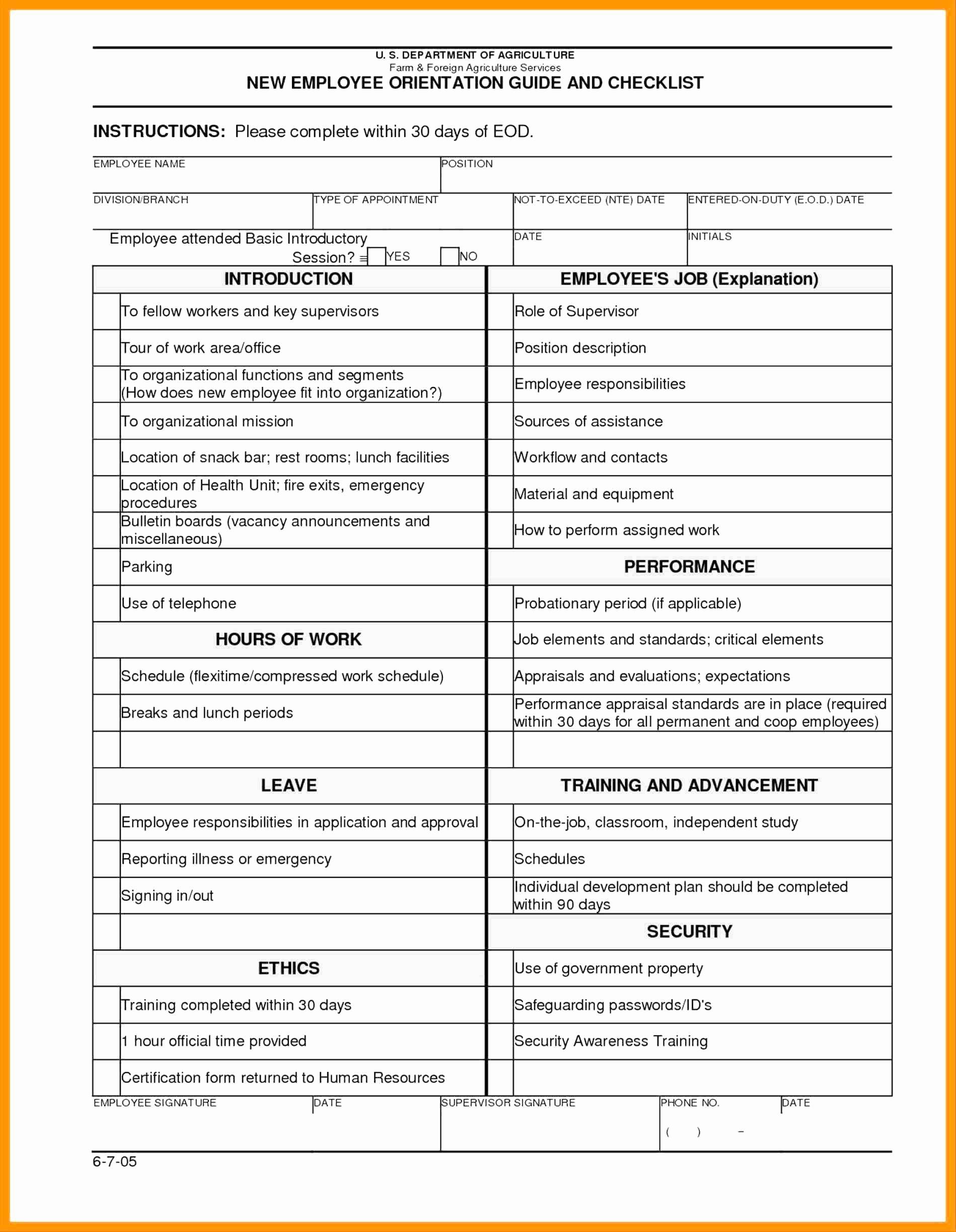 Training Checklist Template Excel Best Of 4 5 New Employee Checklist Template Excel 1trader1