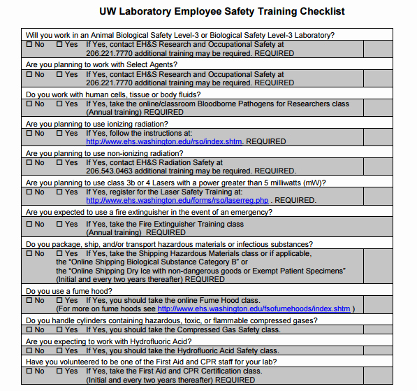 Training Checklist Template Excel Luxury 5 Training Checklist Templates Word Excel Templates