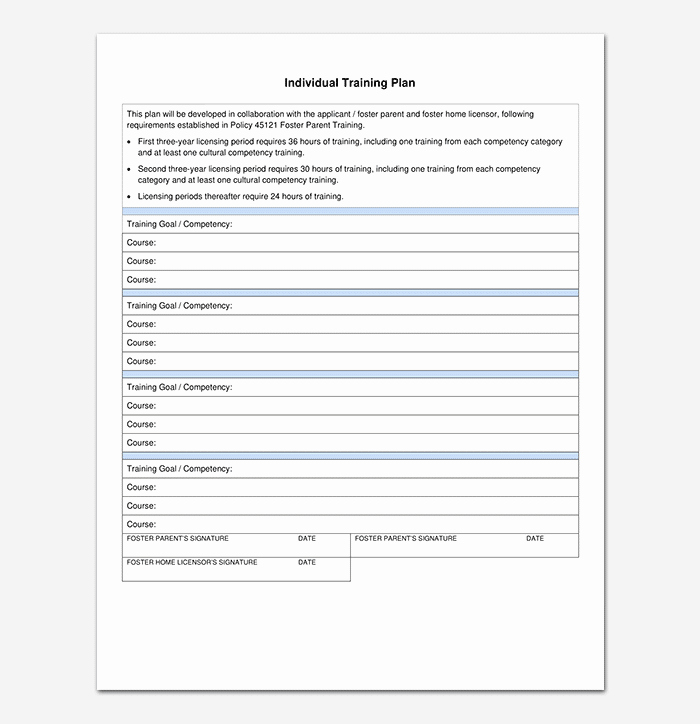 Training Development Plan Template Best Of Training Plan Template 26 Free Plans &amp; Schedules