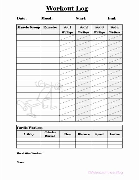 Training Log Template Elegant Low Carb Desserts Baby Ideas