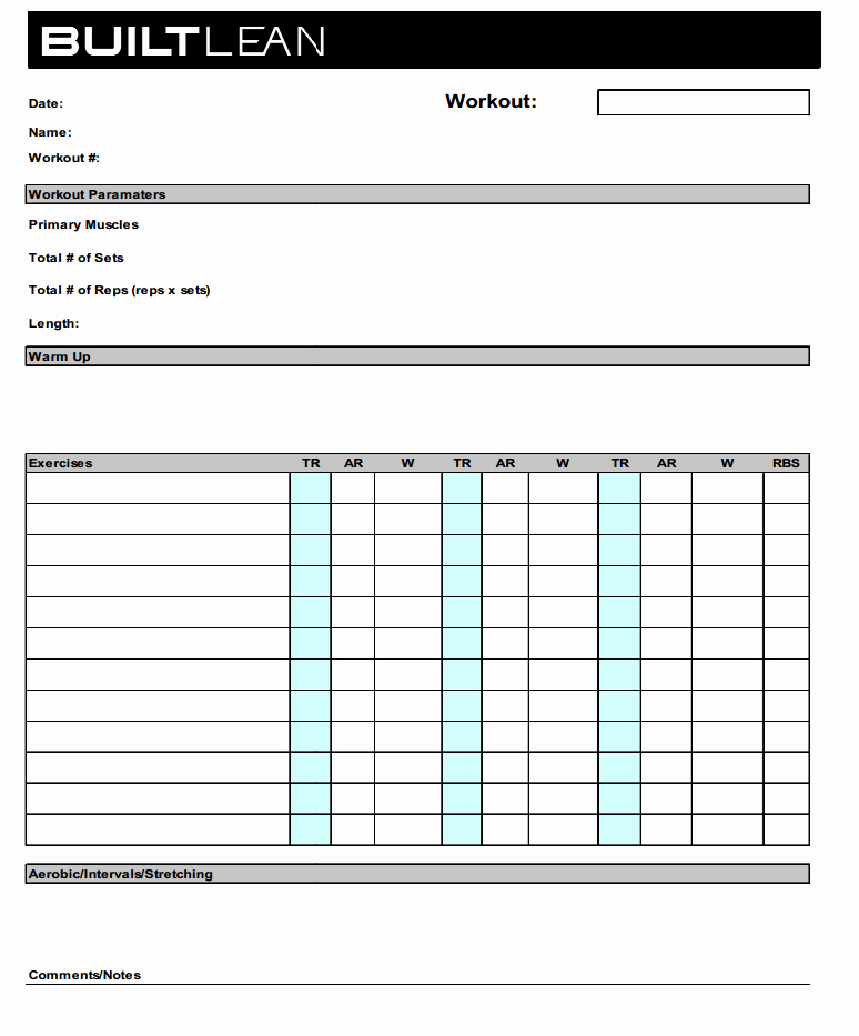 Training Log Template Inspirational Gym Workout Log Template In Latex Tex Latex Stack Exchange