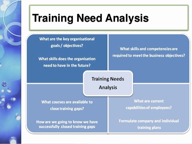 Training Needs Survey Beautiful Training Need assessment In A 5star Ho