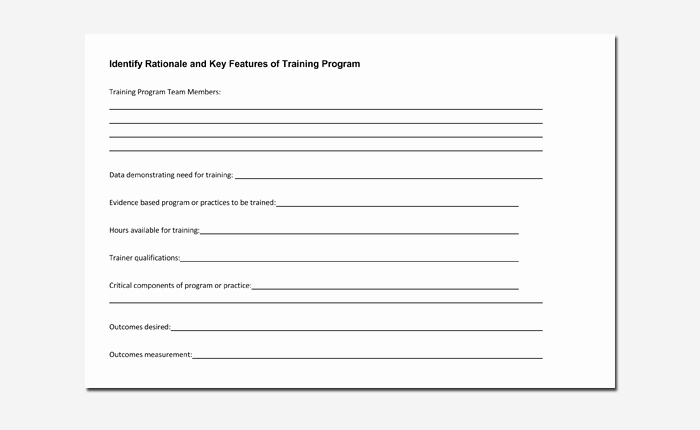 Training Outline Template Word Fresh Training Course Outline Template 24 Free for Word &amp; Pdf