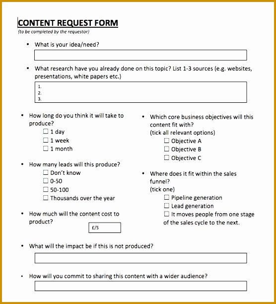 Training Request form Template Best Of 4 software Development Request form Template