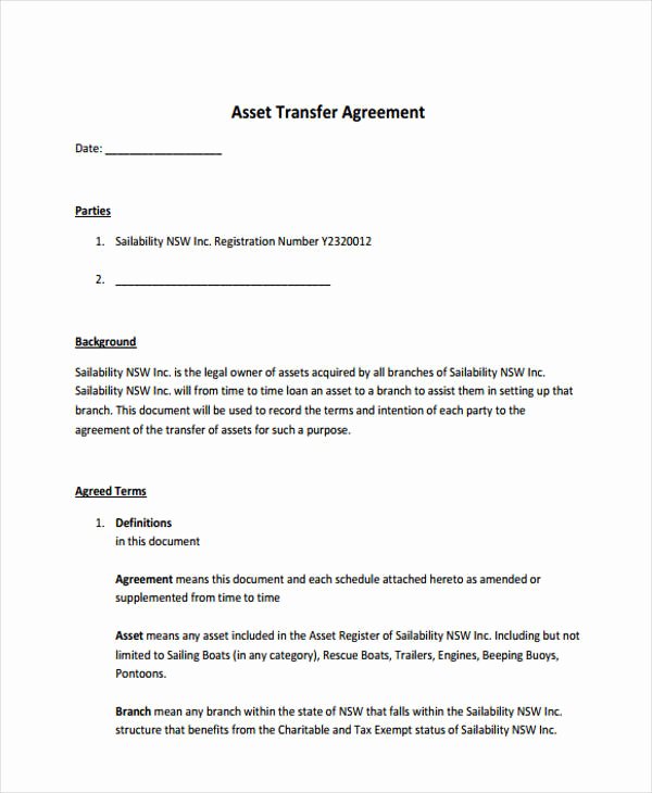 Transfer Of Business Ownership Agreement Template Best Of 12 Transfer Agreement Templates Free Word Pdf format