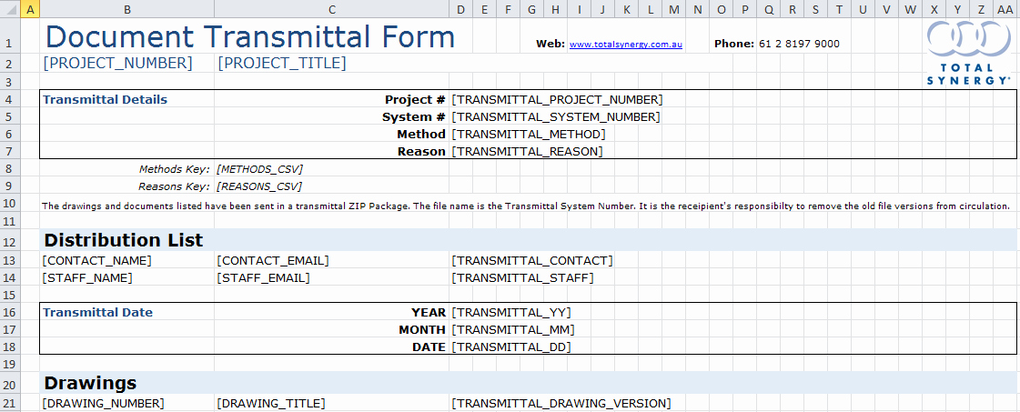 Transmittal form Templates Best Of Transmittal Ms Excel Template