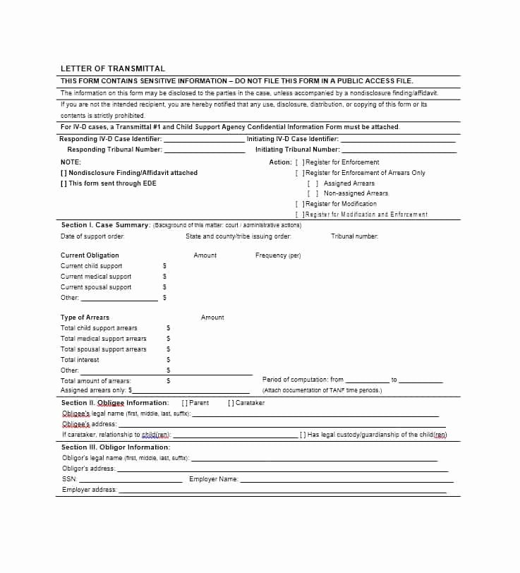 Transmittal form Templates Elegant Letter Of Transmittal 40 Great Examples &amp; Templates