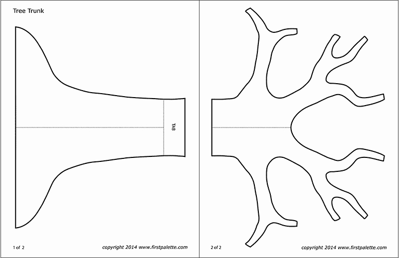 Tree Trunk Template Best Of Tree Trunk