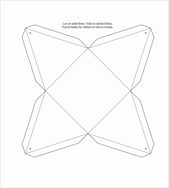 Triangle Foldable Template Awesome Triangle Box Template – 15 Free Sample Example format