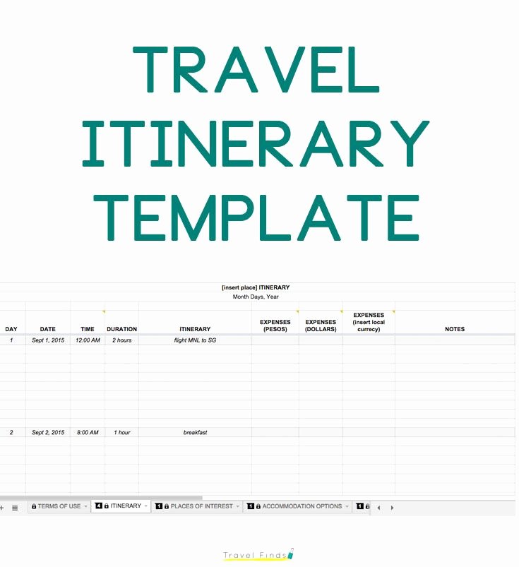 Trip Itinerary Template Google Docs Beautiful How to Plan A Trip Free Travel Itinerary Template