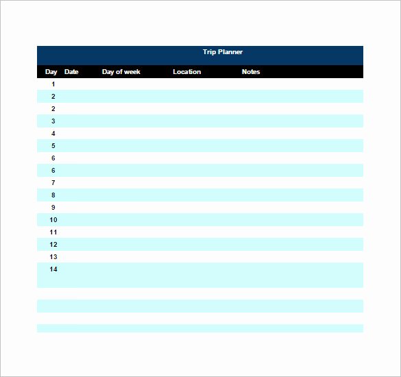 Trip Itinerary Template Google Docs New Bud Spreadsheet Google Docs