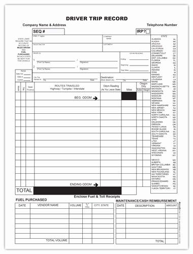 Trip Sheet for Truck Driver Fresh towing form