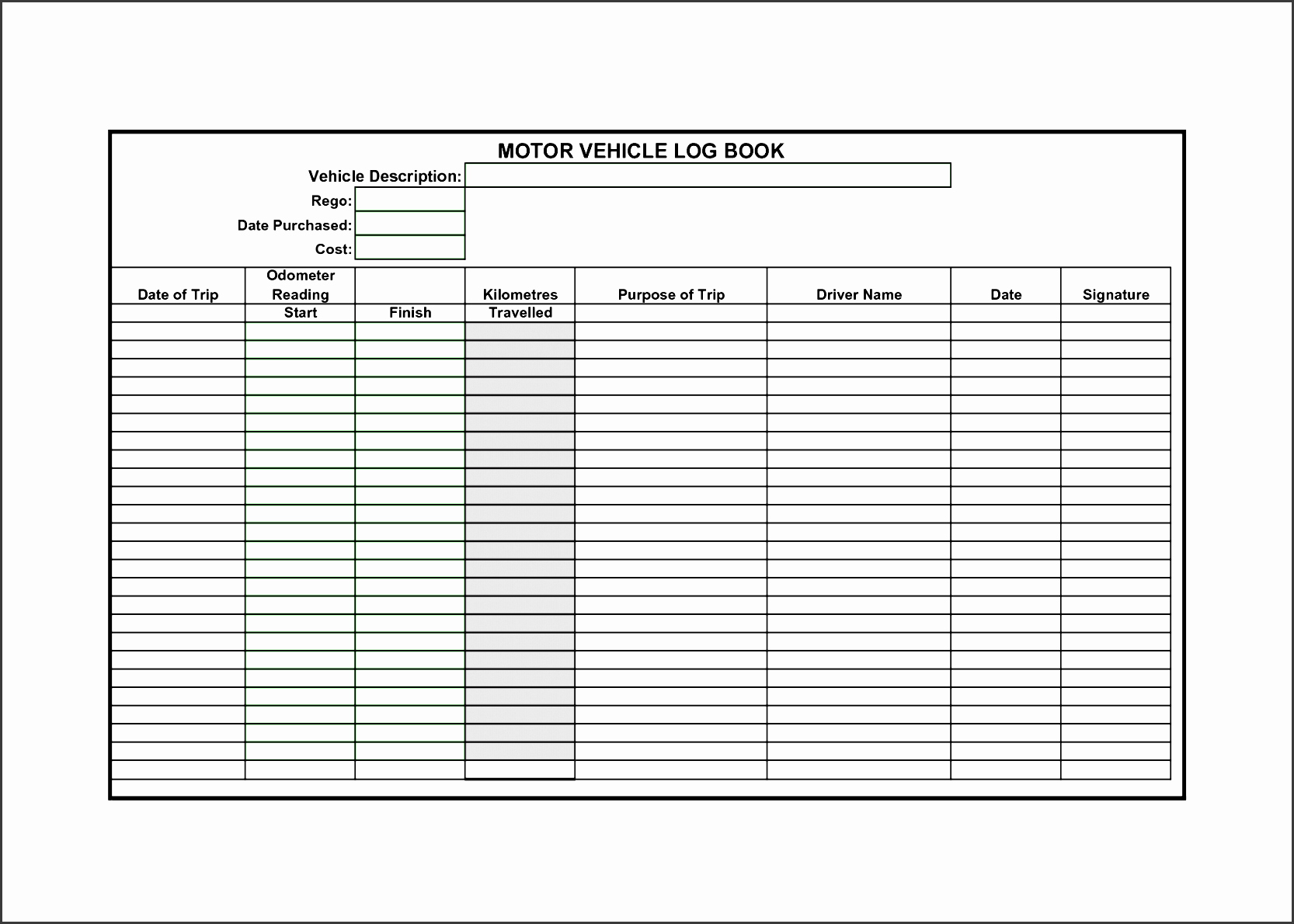Truck Driver Log Book Excel Template Fresh 10 Pany Work Log Template Sampletemplatess