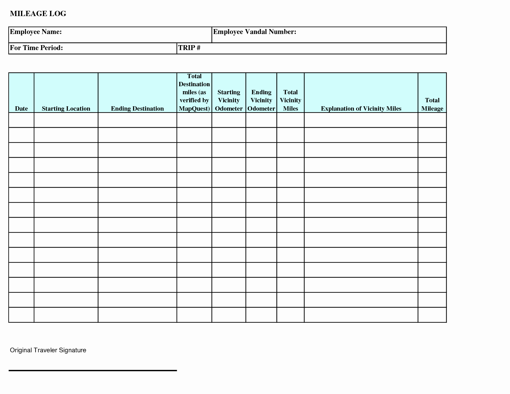 Truck Drivers Trip Sheet Template Unique 28 Of Daily Trip Log Template