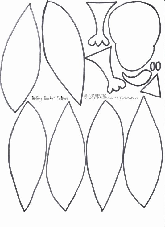 Turkey Feather Template Pattern Printable Best Of Printable Turkey Feathers