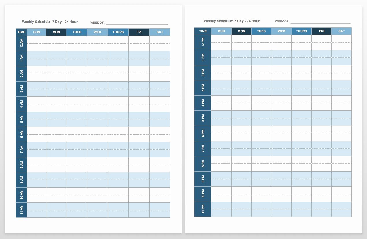 Two Week Calendar Template Beautiful Free Blank Calendar Templates Smartsheet