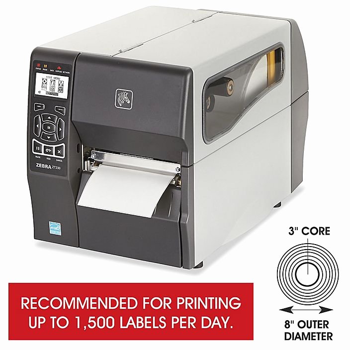 Uline Label Printer Beautiful Zebra Zt230 Direct thermal thermal Transfer Printer H 4029