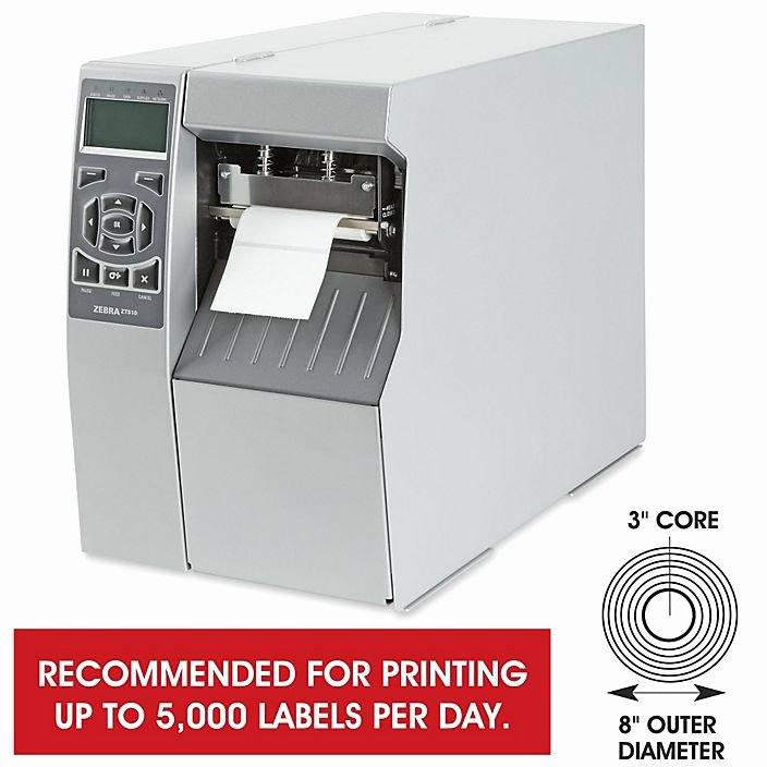 Uline Label Printer New Zebra Zt510 Direct thermal thermal Transfer Printer 300