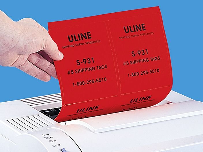 Uline Label Templates Unique True Color Laser Labels Red True Color Labels In Stock