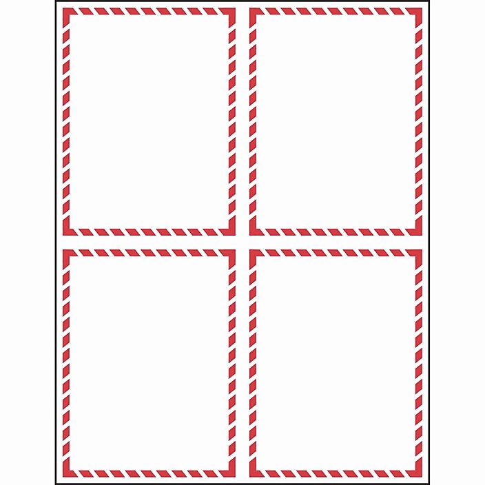 Uline Labels Templates Best Of Whmis Labels 4 1 4 X 5 1 2&quot; S Uline