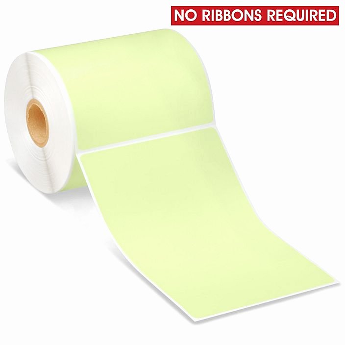 Uline thermal Labels Awesome Desktop Direct thermal Labels Green 4 X 6&quot; S 8604g Uline