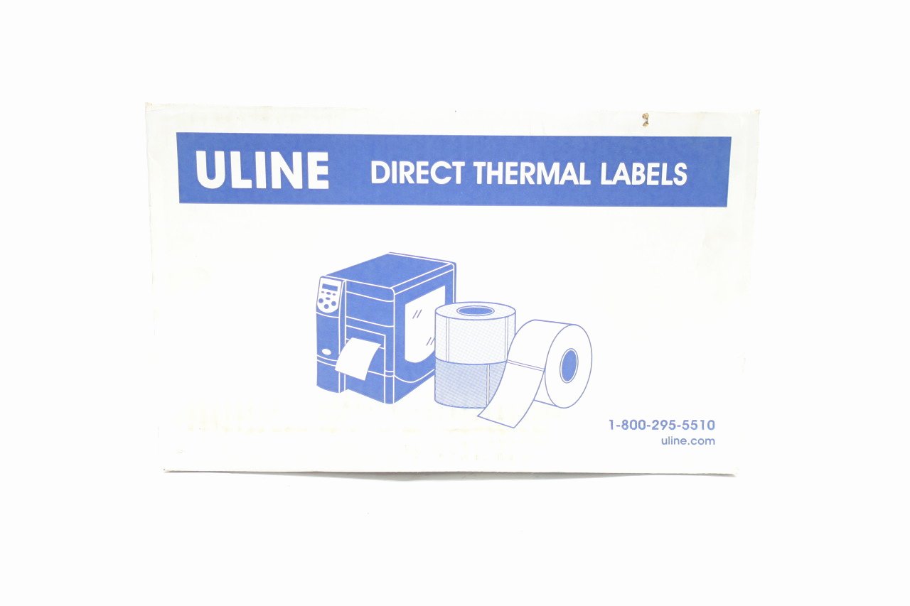 Uline thermal Labels Lovely Box Of 6 Uline S 6262 3x5 Direct thermal Label D