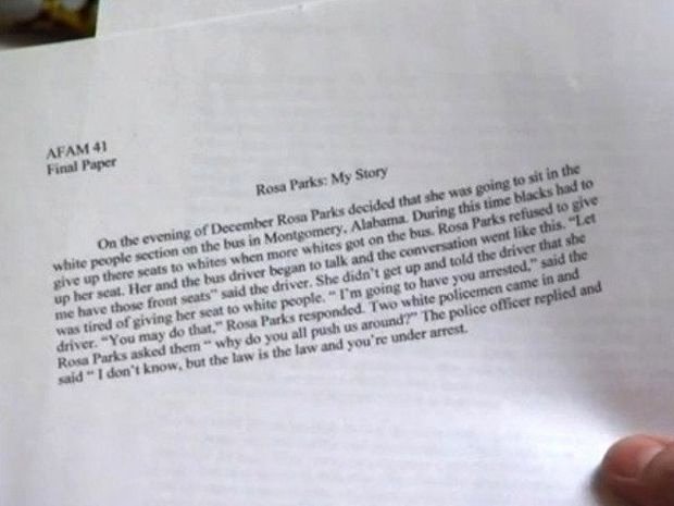 Unc Rosa Parks Final Paper Awesome College Basketball Rosa Parks Essay