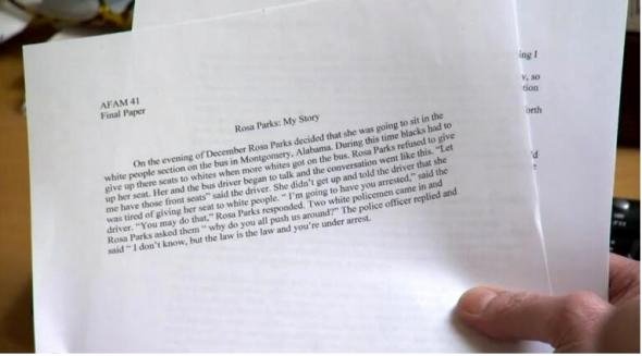 Unc Rosa Parks Final Paper Beautiful the 146 Word &quot;essay&quot; that Got A Unc Jock An A Here’s the