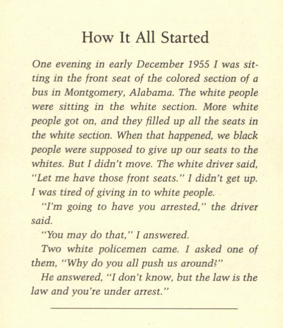 Unc Rosa Parks Final Paper Elegant Intellectual Dishonesty Still Beats Learning Grammar