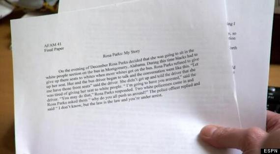 Unc Rosa Parks Final Paper New that Viral Unc Student athlete S Final Paper Was Actually