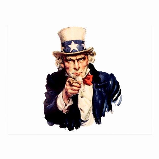 Uncle Sam Wants You Template Unique Uncle Sam Wants You Postcard