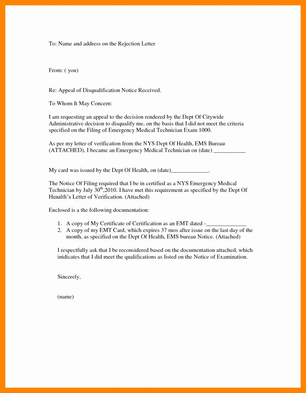 Unemployment Letter Template Best Of 5 Appeal Letter Unemployment