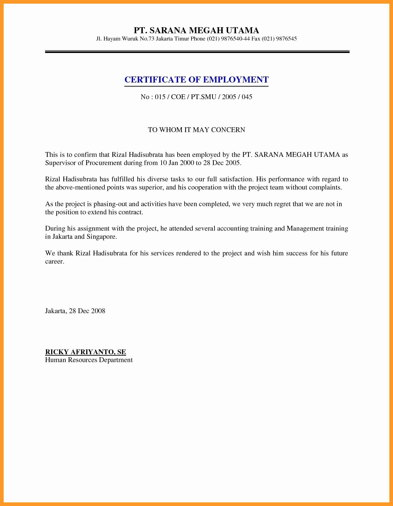 Unemployment Letter Template Elegant 12 13 Proof Unemployment Letter Sample