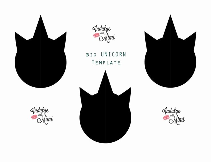 Unicorn Macaron Template Elegant Best 25 Cupcake Template Ideas On Pinterest