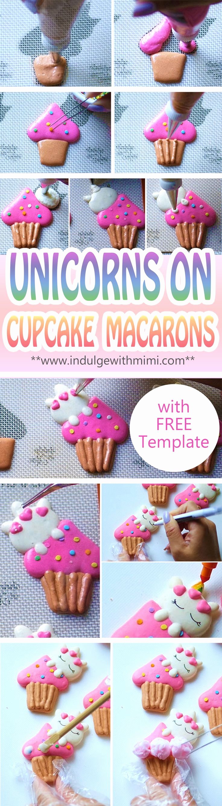 Unicorn Macaron Template Inspirational 1237 Best Macarons Images On Pinterest