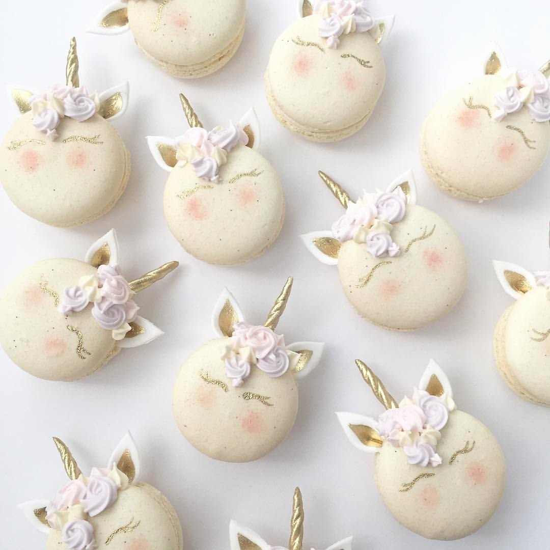 Unicorn Macaron Template Luxury Unicorn Macarons