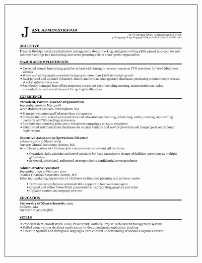 Us-style Resume Awesome Hybrid Resume Example