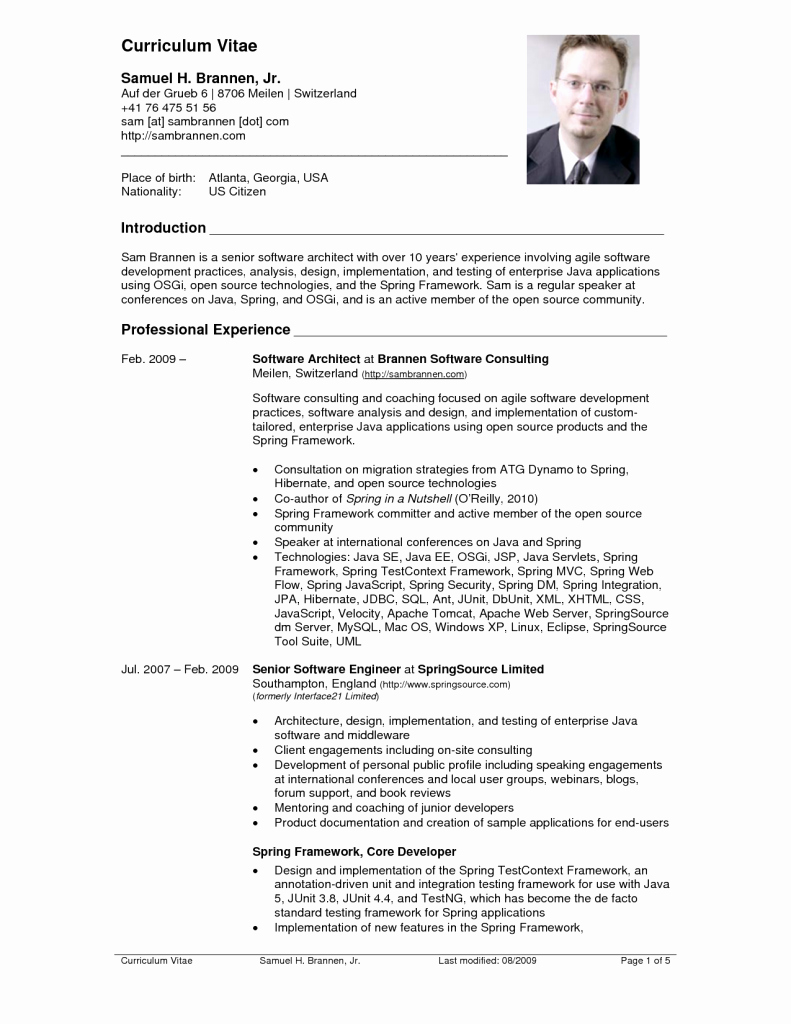 Us-style Resume Best Of top 10 Cv Resume Example Resume Example