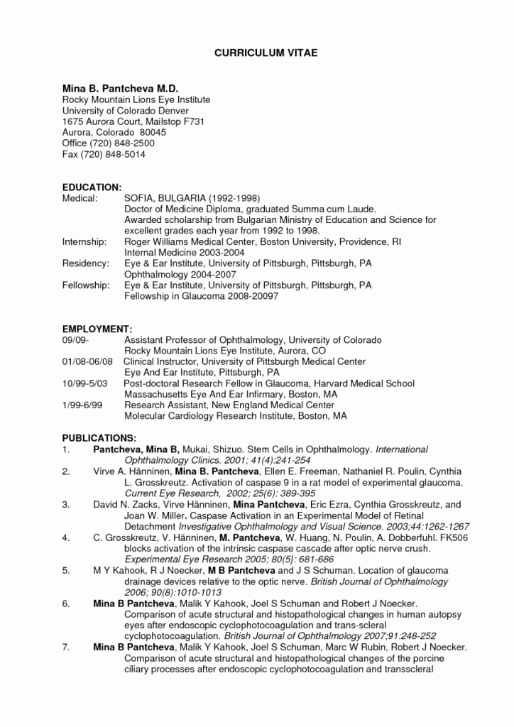 Us-style Resume Best Of Us Resume format F Resume