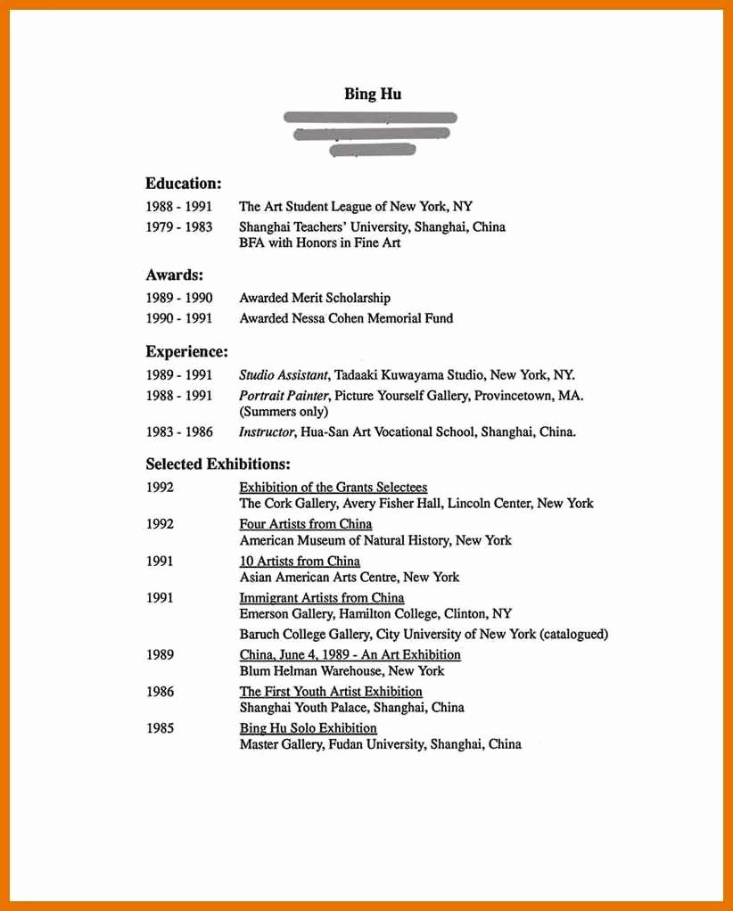 Us-style Resume Lovely 6 7 American Resume