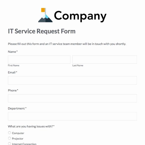 User Access Request form Template Fresh Service Request form Template Excel Driverlayer Search