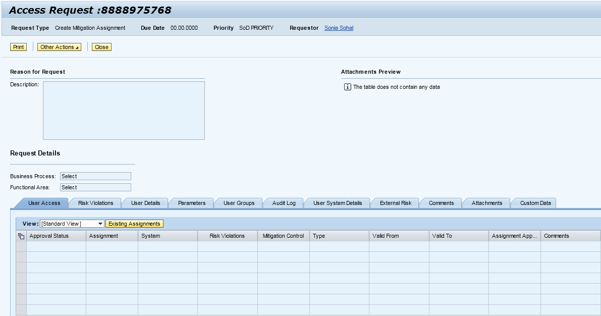 User Access Request form Template Inspirational Customizing Access Request and Approval Screens In Grc