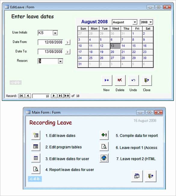 User Access Request form Template Unique 29 Microsoft Access Templates