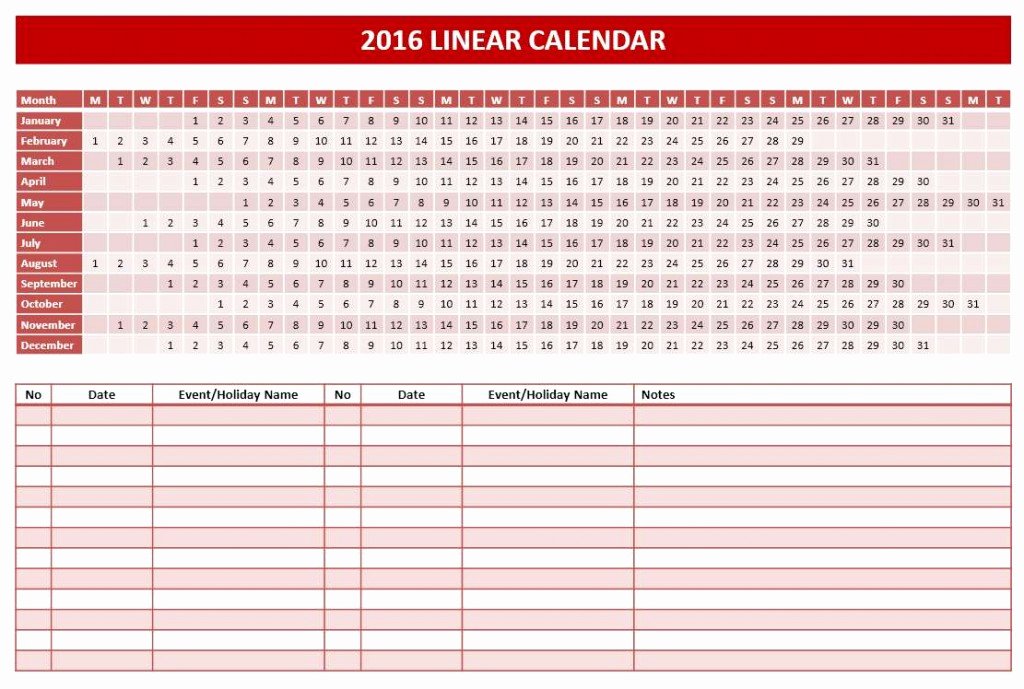 Vacation Schedule Template 2016 Fresh 2016 Calendar Templates