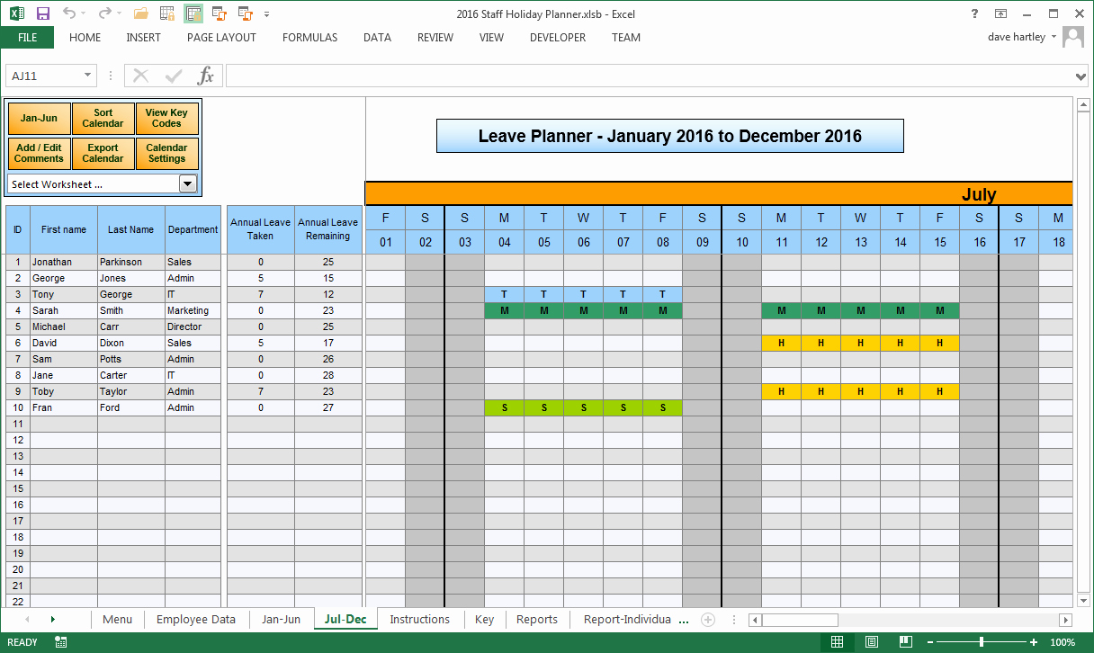 Vacation Schedule Template 2016 Luxury 2016 Employee Vacation Chart Search Results