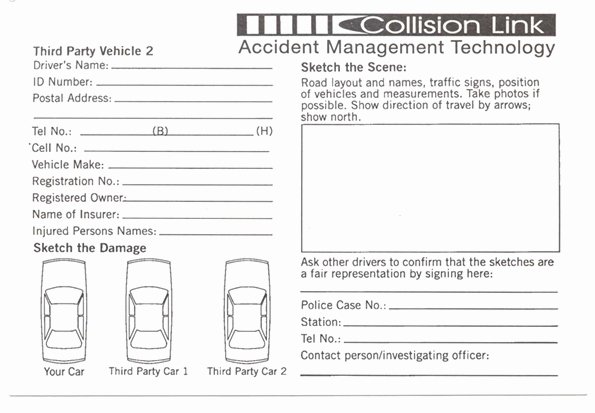 Vehicle Accident form Best Of Tario Motor Vehicle Accident Report Impremedia