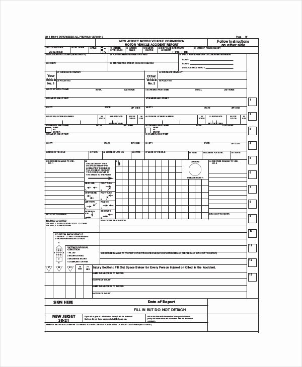 Vehicle Accident form Luxury 14 Free Vehicle Report Templates Pdf Docs Word